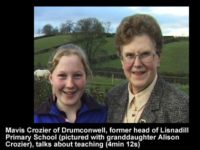 Photo of Mavis and Alison Crozier in 2003.