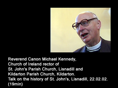 Photo of the Reverend Michael Kennedy in 2003.