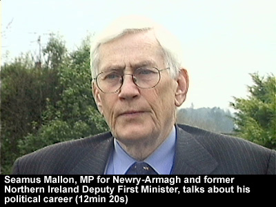 Photo of Seamus Mallon in 2003.