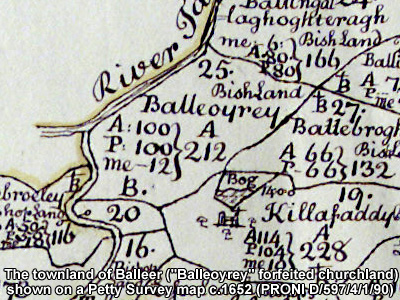 Balleer townland.