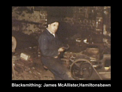 Blacksmithing.
