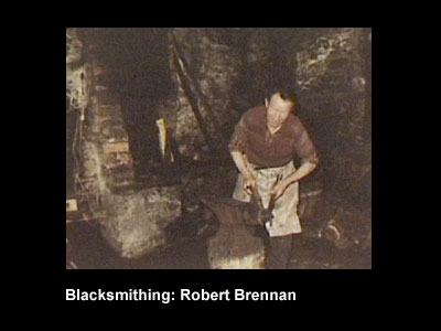 Blacksmithing.