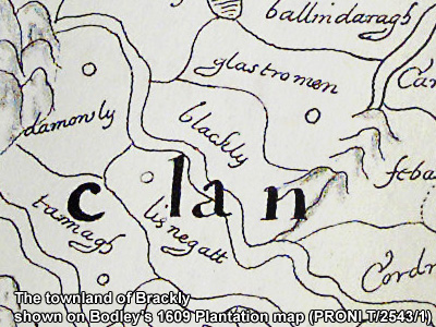 The townland of xxxx.