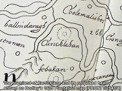 THE TOWNLAND OF CARRICKLANE.