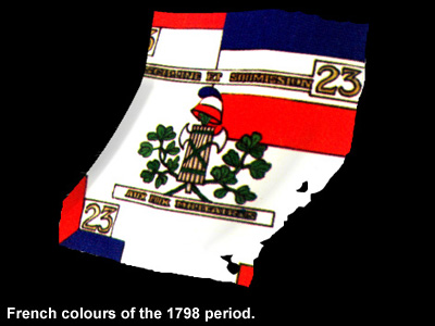 French colours of the 1798 period.