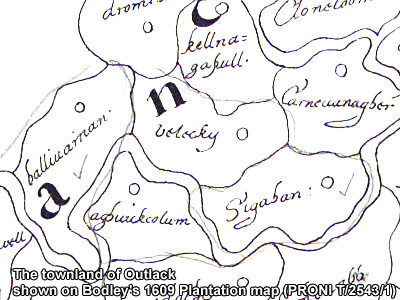 The townland of xxxx.