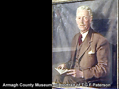 Portrait of George Paterson in Armagh County Museum.