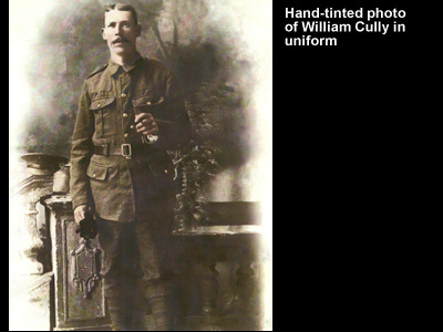 William Cully in uniform